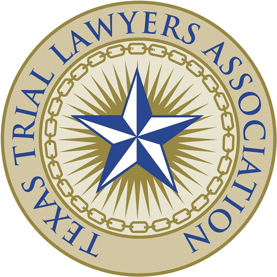 Logo Recognizing The Button Law Firm, PLLC's affiliation with texas-trial-lawyers-association